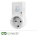 Conecto SA-CC50212-W Infrared Motion Sensor for Sockets 120° Detection Angle Indoor Installation IP20 White