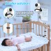 BURNNOVE Baby Monitor Holder 85 cm No Drilling Required with Shoulder Strap Compatible with Philips Avent/GHB/OBVHNUA/Leapfrog Baby Monitor