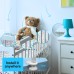 BURNNOVE Baby Monitor Holder 85 cm No Drilling Required with Shoulder Strap Compatible with Philips Avent/GHB/OBVHNUA/Leapfrog Baby Monitor