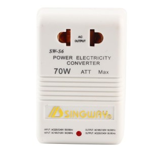 70W 110V/120V to 220V/240V, Batteries, Chargers, Accessories, Current Transformer, Step Up/Down Travel Adapter Voltage Converter Transformer (CN Standard Plug)