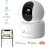 NIVIAN WiFi Indoor Camera 360° SuperHD 2K | Protect Your Home 24/7 with Night Vision, Two-Way Audio, Human Detection & Auto Tracking, MicroSD (Not Included)