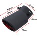 ETOPARS 63 mm Exhaust Trim Car Universal Exhaust Muffler Tailpipe Stainless Steel Exhaust Pipe Rear Silencer Exhaust Tail Pipe Single Outlet Bending, Black
