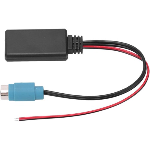 Akozon Bluetooth 5.0 Radio AUX IN Adapter Audio AUX IN Cable for Alpine, DVA, iDA, IVA, W502, CDE, CDA Car Bluetooth Module