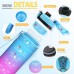 Niggeey Sports Water Bottle 500 ml, 700 ml, 1 L, 1.5 L Water Bottle Children Leak-Proof, BPA-Free Tritan Motivational Water Bottle with Time Marking, Sports Bottle for Children, School, Fitness, Gym