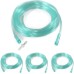 foqitoxi 3 Pack Oxygen Supply Tubes - Clear, Shatterproof, Medical Grade PVC Material - 5m Each - Free Connection
