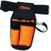 Beta 2005MPU Nylon-Vakuum-Werkzeugtasche mit verstellbarem Gürtel (praktische Werkzeugtasche mit Haken, Fronttasche, fünf breite Werkzeugtaschen), Schwarz / Orange
