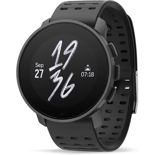 SUUNTO 9 Peak Multisport Watch, здрав смарт часовник за външни дейности, екран от сапфирно стъкло, водоустойчив до 100 м, лек и тънък, прецизен GPS, дълъг живот на батерията, измерване на пулса на китката, произведен във Финландия