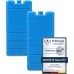 VonBueren 2-30 Ice Packs for Cool Bag 12 Hours Long Cooling Approx. 200 g per Ice Pack Approx. 7.4 x 16.7 x 2.1 cm Also for Cool Box