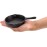 Hiceeden Pack of 4 Mini Cast Iron Frying Pans 10 cm Small Frying Pans with Double Spouts for Stove, Oven, Grill-Safe, Indoor and Outdoor Use, Non-Stick