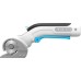 BLACK+DECKER 3.6 V Universal Cutter Battery (Wireless, Rotary Cutter for Precise Cuts in Fabric, Paper, Cardboard, Plastic, with Self-Sharpening Blade, Includes USB-C Charging Cable) White/Blue