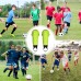 Children's Shin Pads Football with Ankle Football Youth Boys Girls Breathable Football Shin Guards, Child Cushion Protection Reduces Impacts Injuries Calf Protection Equipment