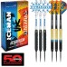 RED DRAGON Peter Wright 'Snakebite' v Gerwyn Price 'Iceman' DWC Steel Tip Brass Dart Set with Flights and Shafts