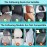 Headrest Car Children, Car Headrest, 180 Degree Adjustable, Breathable, Leather Neck Support, Car, Headrest, Car, Adults, Good for Sleeping on Long Travel, Black