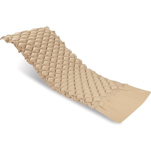 Sanico Anti-Decubitus Mattress, European Brand, Inflatable & with End Flaps, Mattress Topper with 135 kg Load Capacity, Pressure Sore Relief, Skin Protection, High Sleep Quality, Without Motor