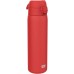 ION8 Lightweight Steel Water Bottle, 600 ml, Non-Insulated, Leak-Proof, One-Handed Opening, Secure Locking, Dishwasher Safe, Flip Lid, Carry Handle, Easy to Clean