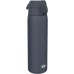 ION8 Lightweight Steel Water Bottle, 600 ml, Non-Insulated, Leak-Proof, One-Handed Opening, Secure Locking, Dishwasher Safe, Flip Lid, Carry Handle, Easy to Clean
