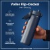 ION8 Lightweight Steel Water Bottle, 600 ml, Non-Insulated, Leak-Proof, One-Handed Opening, Secure Locking, Dishwasher Safe, Flip Lid, Carry Handle, Easy to Clean