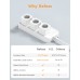 Refoss WLAN Socket Timer, Pack of 2 Smart Mini Sockets with Remote Control, Smart Home, WiFi Socket with Voice Control, Smart Plug, Works with Alexa, Google.