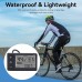 Agatige Bike Computer, S866 Waterproof Control Panel GPS Cycle-Computer Wired with LCD Display 24 V 36 V 48 V with Plug for Electric Bike