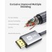 Silkland HDMI Cable 0.5 m 4K @ 60Hz 2K @ 144Hz, HDMI 2.0 Cable with ARC UHD HDR 3D High Speed 18Gbps Ethernet, HDMI Cable for Soundbar TV Blu-ray Projector Laptop TV PS4/PS5 Xbox Console PC Monitor