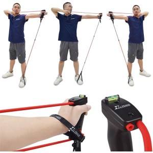 Archery Trainer Strength Training Equipment for the Upper Body Drawing Training Aid Strength Stretch Band Exercise Device for Recurve Bow Compound Adults Beginners