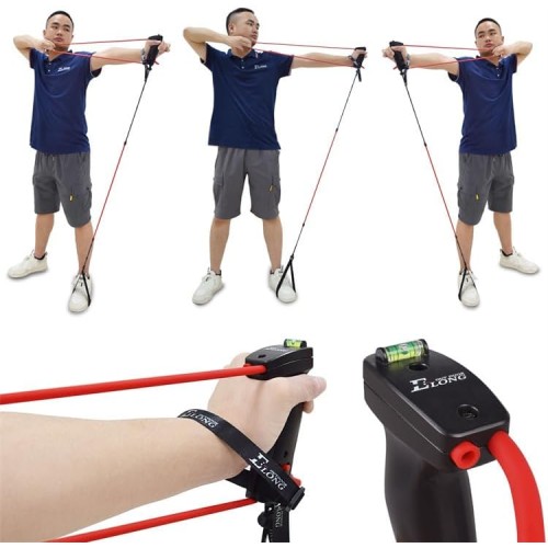 Archery Trainer Strength Training Equipment for the Upper Body Drawing Training Aid Strength Stretch Band Exercise Device for Recurve Bow Compound Adults Beginners