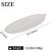 Hanobe Decorative Wooden Tray, Decorative Tray, Oblong: Decorative Tray, Small, Natural Leaf Bowl for Keys for Candles, Tea Lights, Vintage Long Candle Tray, Slim for Kitchen, Coffee Table