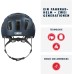 ABUS Youn-I 2.0 Bicycle Helmet with Light for Children, Teenagers, Young Adults, Girls and Boys
