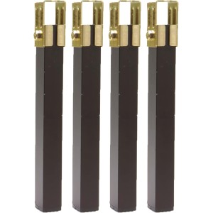 amig Set of 14 Black Furniture Legs 270mm x 30mm x 30mm