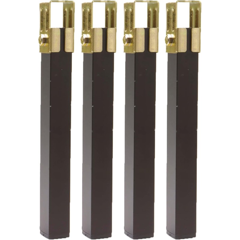 amig Set of 14 Black Furniture Legs 270mm x 30mm x 30mm