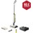 Kärcher FC 7 Cordless Extra Hard Floor Cleaner, Wireless Floor Cleaner with 4 Rotating Microfibre Rollers, Battery Life: Approx. 45 Minutes, Surface Capacity per Battery Charge: Approx. 135 m²,