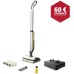 Kärcher FC 7 Cordless Extra Hard Floor Cleaner, Wireless Floor Cleaner with 4 Rotating Microfibre Rollers, Battery Life: Approx. 45 Minutes, Surface Capacity per Battery Charge: Approx. 135 m²,