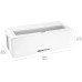 Amazon Basics Cable Box for Hiding and Organising Cables, Large, White