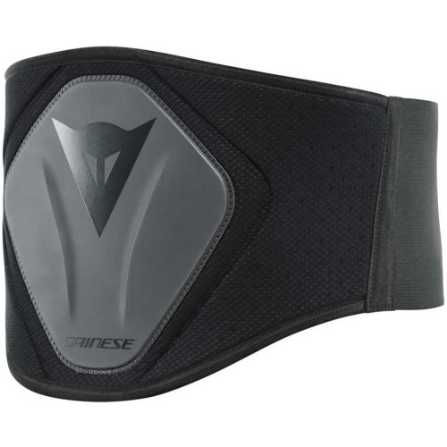Dainese - Lumbart Belt High, Unisex Motorcycle Lumbar Support for Adults, Semi-Rigid High Structure, Adjustable Lumbar Strap, Comfortable, Black