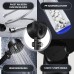 POWERLAP® Shower Head with Filter & Mounting Tool, PP Cotton Filter Shower Head for Purified & Softer Water, Booster Mode for the Perfect Water Pressure in Your Shower (Matt Black)