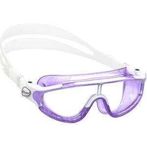 Cressi Baloo King Goggles Children's Swimming and Snorkel Goggles with Anti-Fog Single Lens Lenses Snorkel Mask Diving Goggles Children UV Rays Adjustable 7-15 Years