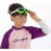 Cressi Baloo King Goggles Children's Swimming and Snorkel Goggles with Anti-Fog Single Lens Lenses Snorkel Mask Diving Goggles Children UV Rays Adjustable 7-15 Years