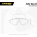 Cressi Baloo King Goggles Children's Swimming and Snorkel Goggles with Anti-Fog Single Lens Lenses Snorkel Mask Diving Goggles Children UV Rays Adjustable 7-15 Years