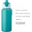 Mepal - Pop-up Campus Water Bottle - Little Dutch Water Bottle - Leak-proof Bottle for School - Reusable - BPA Free & Dishwasher Safe - 400 ml - Sailors Bay