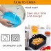 2 x Airfryer Silicone Mould for Ninja Foodi AF400EU AF300EU, Hot Air Fryer Accessories, Silicone Airfryer Accessories for Ninja Foodi Max Dual Zone, Hot Air Fryer Baking Mould