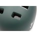 Urban Prime Unisex - Adult Urban Helmet Protective Helmet with Front and Rear Light, Visor, E-Bike, Electric Scooter, Green, 58-61 cm