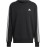 adidas Male Adult Essentials French Terry 3-Stripes Sweatshirt (Long Sleeve)