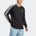adidas Male Adult Essentials French Terry 3-Stripes Sweatshirt (Long Sleeve)