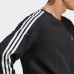 adidas Male Adult Essentials French Terry 3-Stripes Sweatshirt (Long Sleeve)