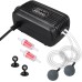 DIDUDE Aquarium Air Pump, Extremely Quiet Low 20-40 dB Adjustable Aquarium Air Pump, Quarium Oxygen Pump Double Outputs Air Valve Aquarium Air with 2 Check Valves for Aquariums from 3.8 - 300 L