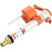 Ibergrif Filling Valve/Float Valve for Cisterns, Lower and Side Double Use, Cistern Replacement Parts, M12 17(G3/8) Cistern Valve with Water Filter