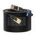 cat gruciso Cat8 Ethernet Cable / LAN Cable 30 Metres, High Speed 40 Gbit/s-2000 MHz Network Cable, Braided Gigabit Gold-Plated RJ45 Connector, Outdoor and Indoor Internet for Xbox PS4/5