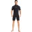 Wetsuit Women Men 3 mm Short Sleeve with Back Zip for Surfing Swimming Kayaking Snorkelling Canoeing Scuba Diving