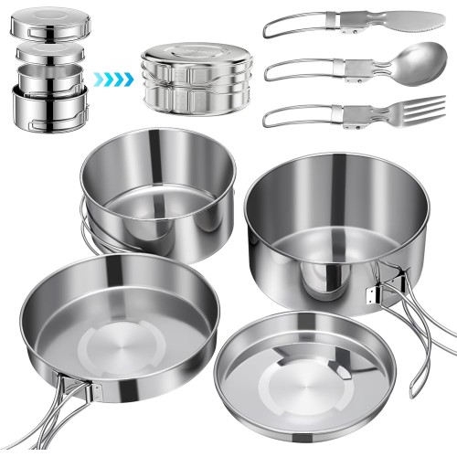 Camping Cooking Pot Set