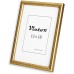 VictoR David Gold Picture Frame 13 x 18 cm Frame 14 x 17 mm Vintage Shabby Chic Decoration Picture Frame 13 x 18 Gold